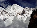 
Dhaulagiri south-east ridge and East Face From Just Before Khobang
